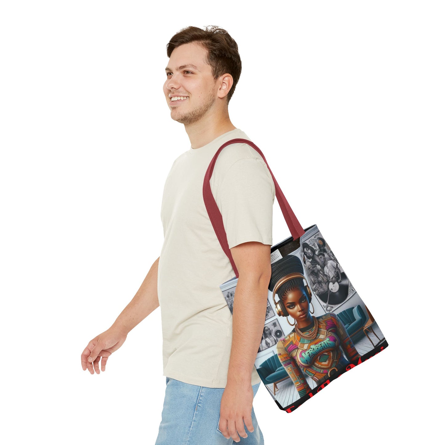 Feel The Music Tote Bag (AOP) #FM13