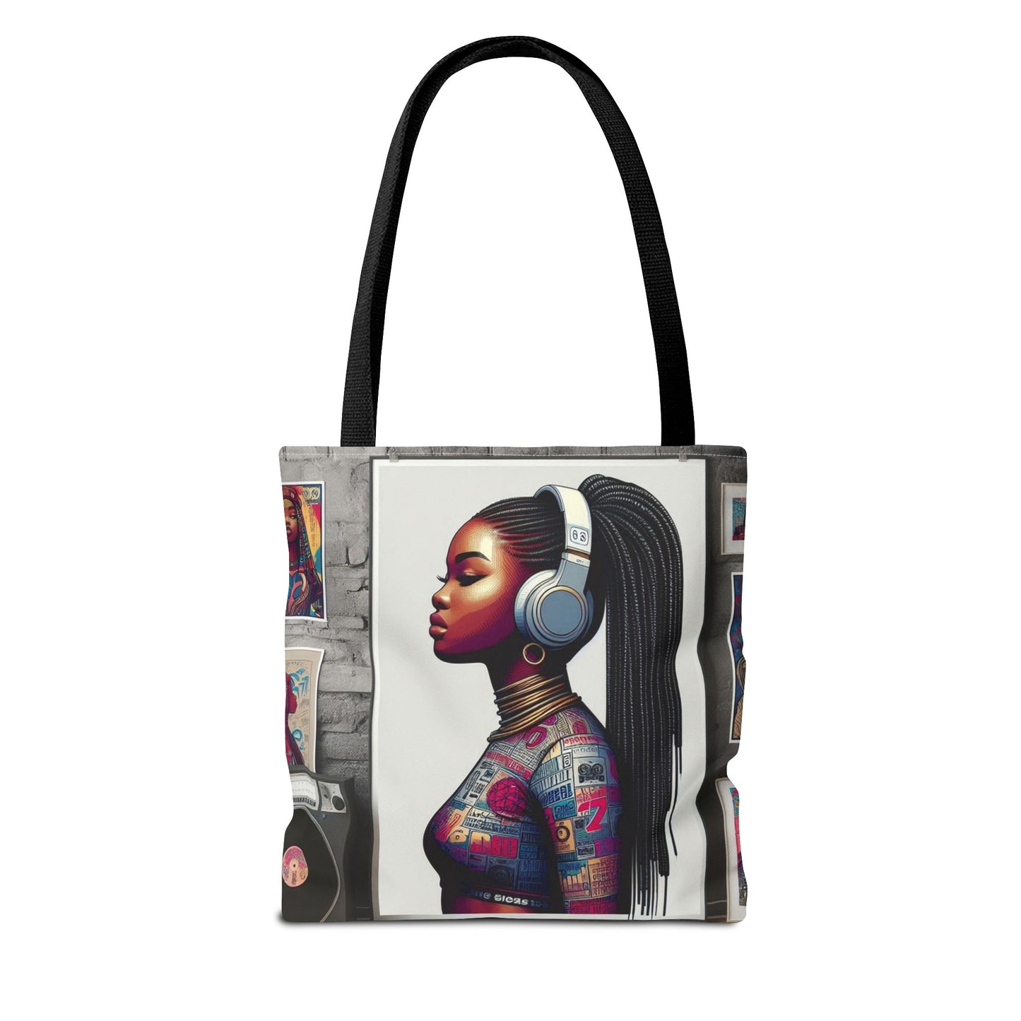 Feel The Music Tote Bag (AOP) #FM3