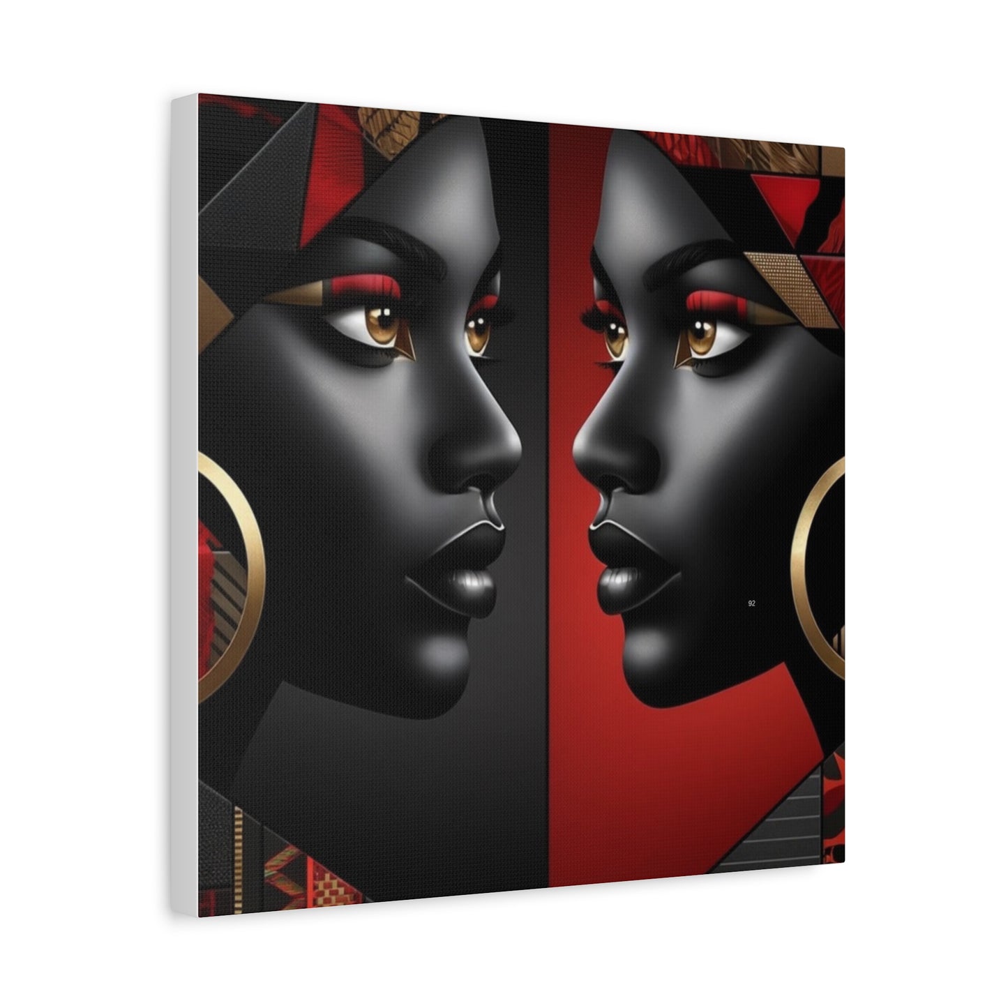 Dual Faced Matte Canvas, Stretched, 1.25" #DF1