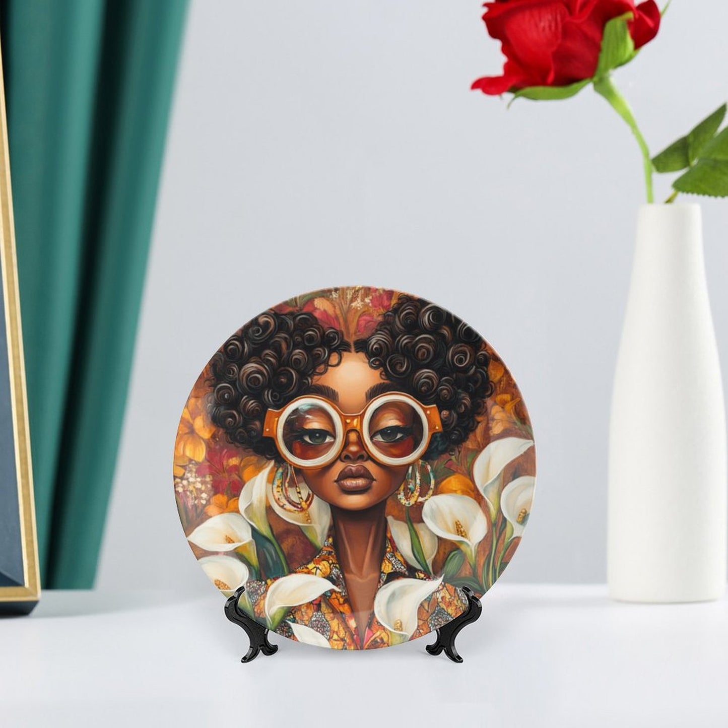 Bone China Decorative Plate