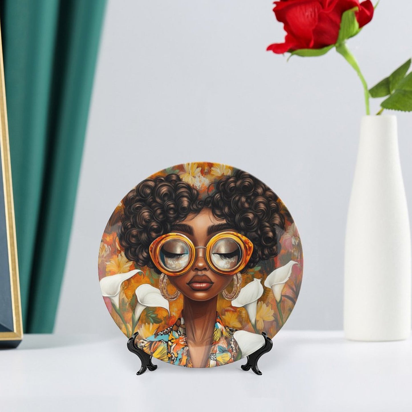 Bone China Decorative Plate