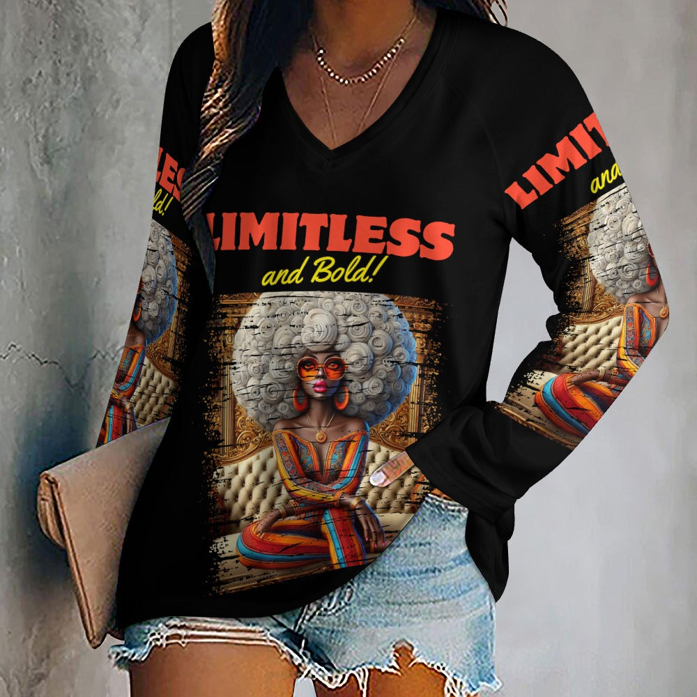 Women's Long sleeve loose tee
