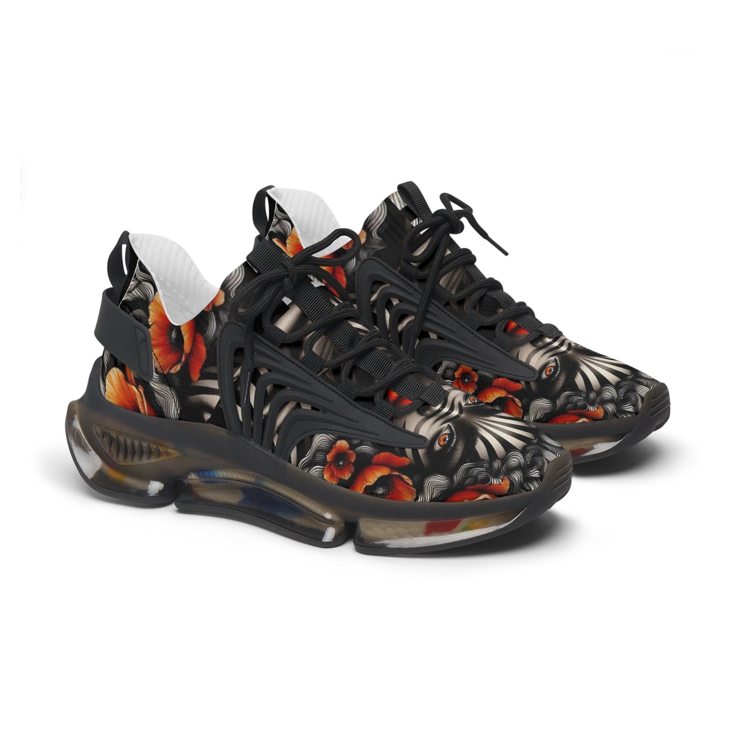 Zebra Fantasy Women's Mesh Sneakers #ZF36