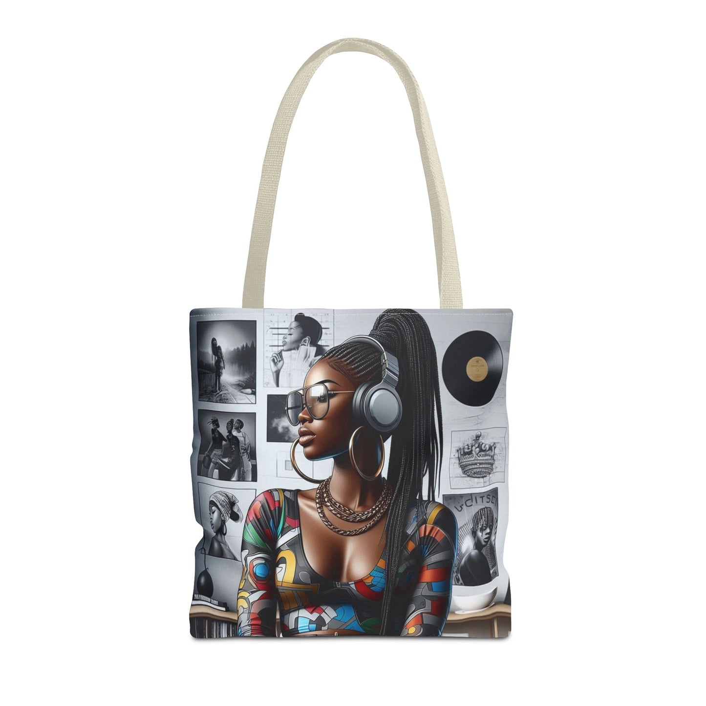 Feel The Music Tote Bag (AOP) #FM14