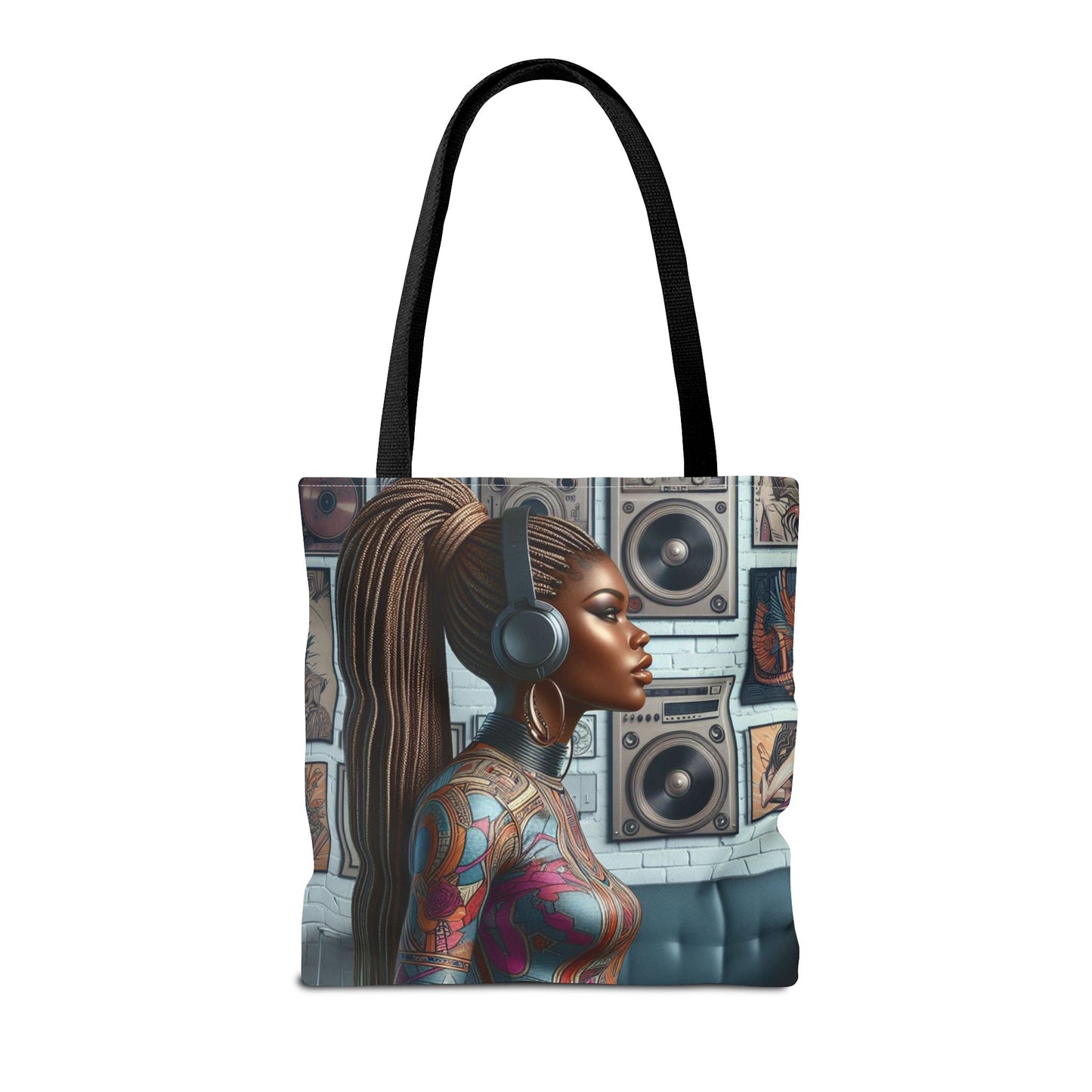 Feel The Music Tote Bag (AOP) #FM19