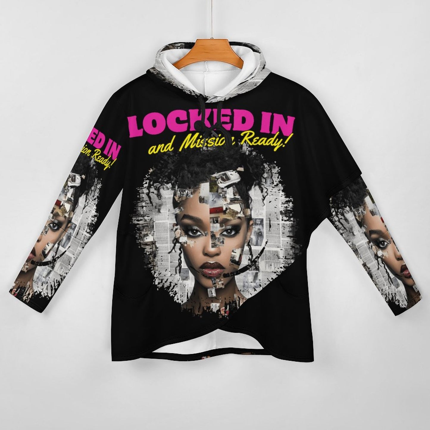 Hoodie Women's Mid-length Slim Fit Hoodie