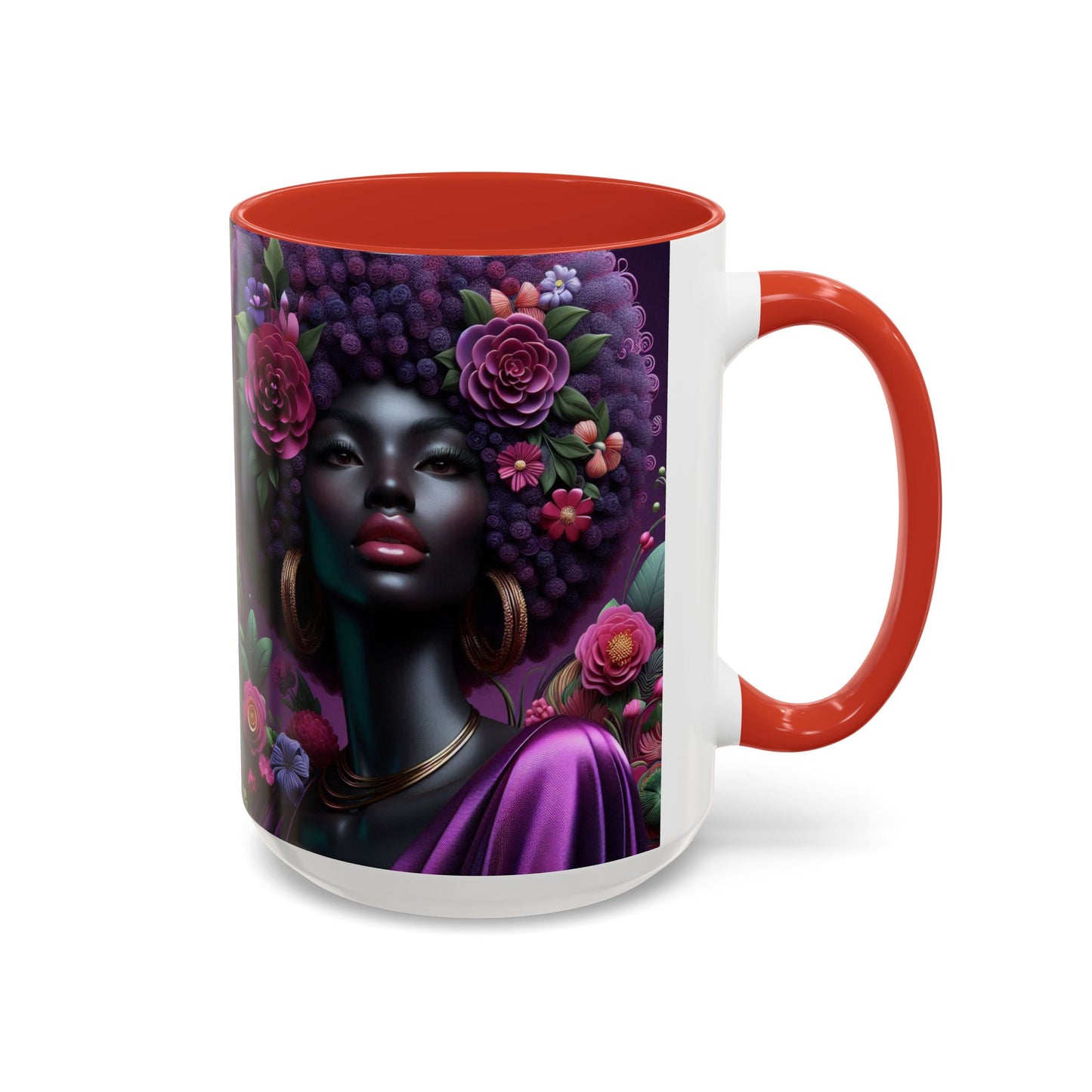 Afrocentric Accent Coffee Mug (11, 15oz) #AACM8