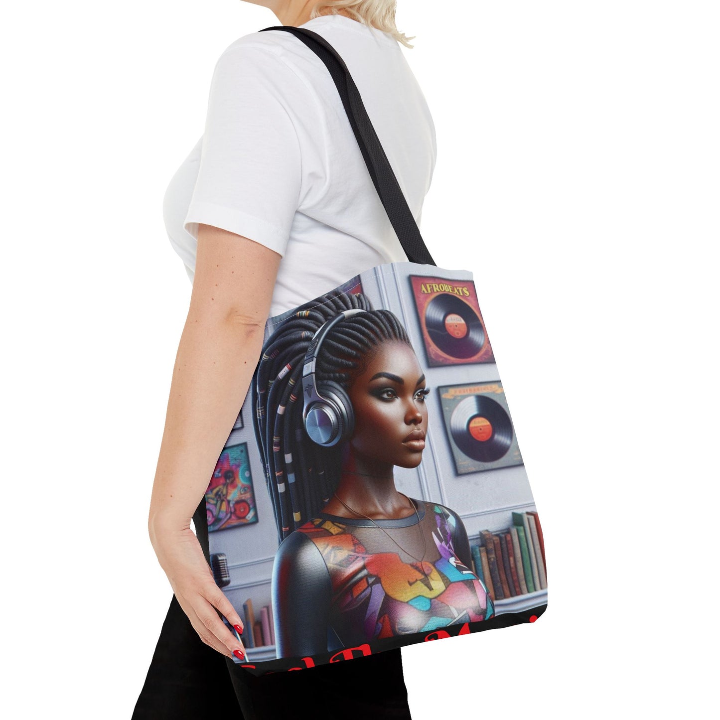 Feel The Music Tote Bag (AOP) #FM16
