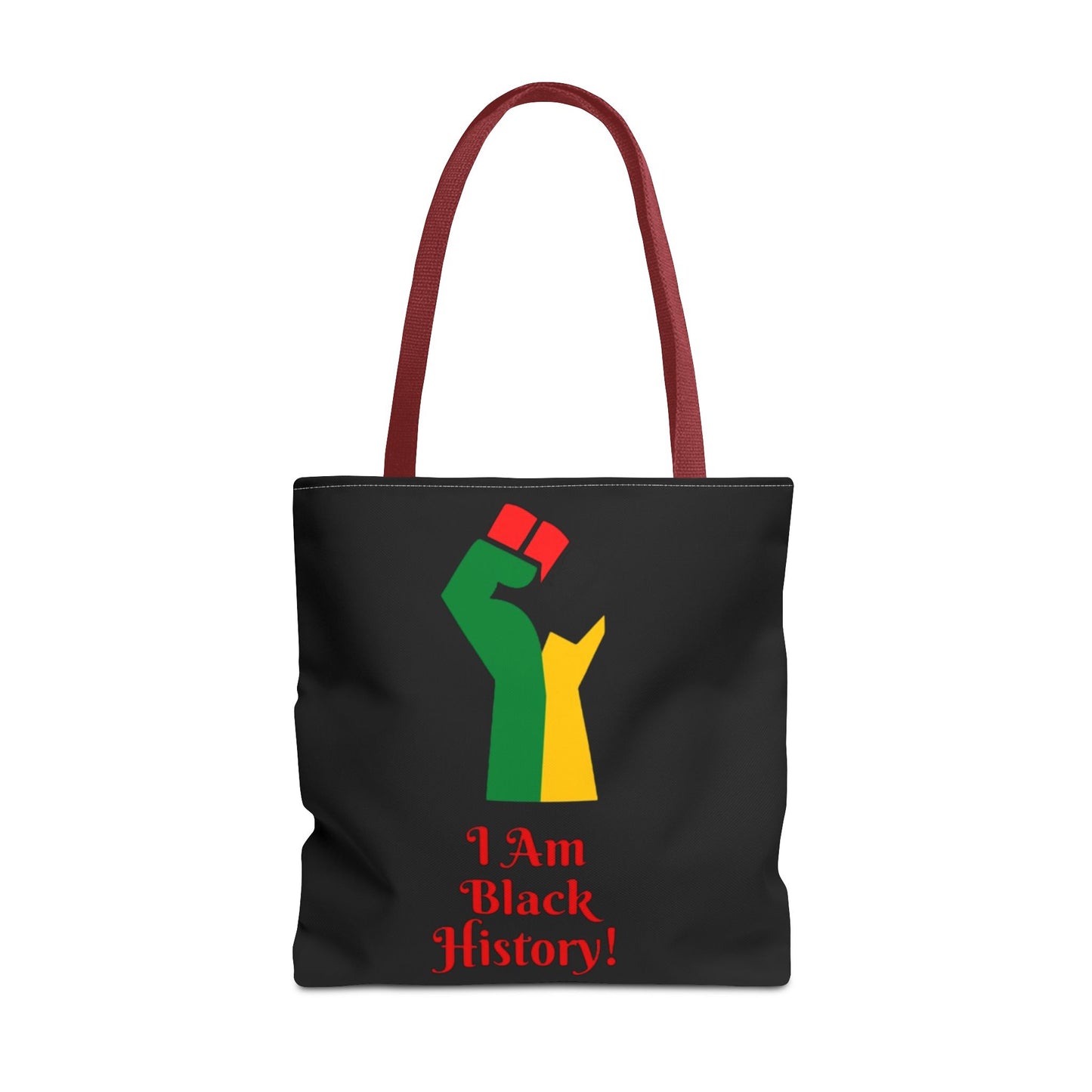 Empowering Black History Tote Bag - "I Am Black History!"