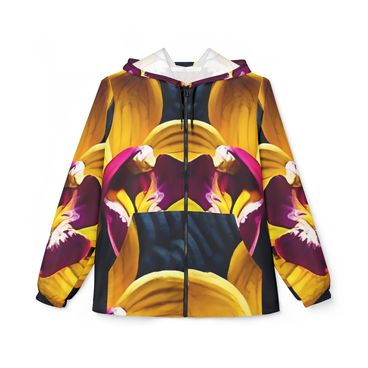Becoming Vibrant Floral Windbreaker Jacket, Stylish for Spring, Trendy Outerwear, Perfect Gift, Festival Wear, Casual Jacket #B3