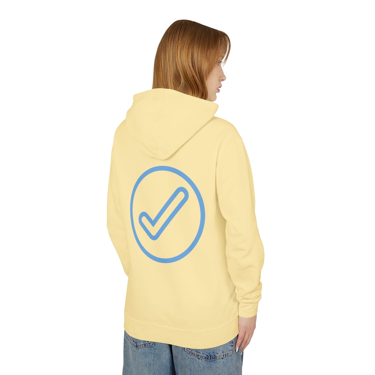 Affirmations Unisex Lightweight Hooded Sweatshirt #AU1