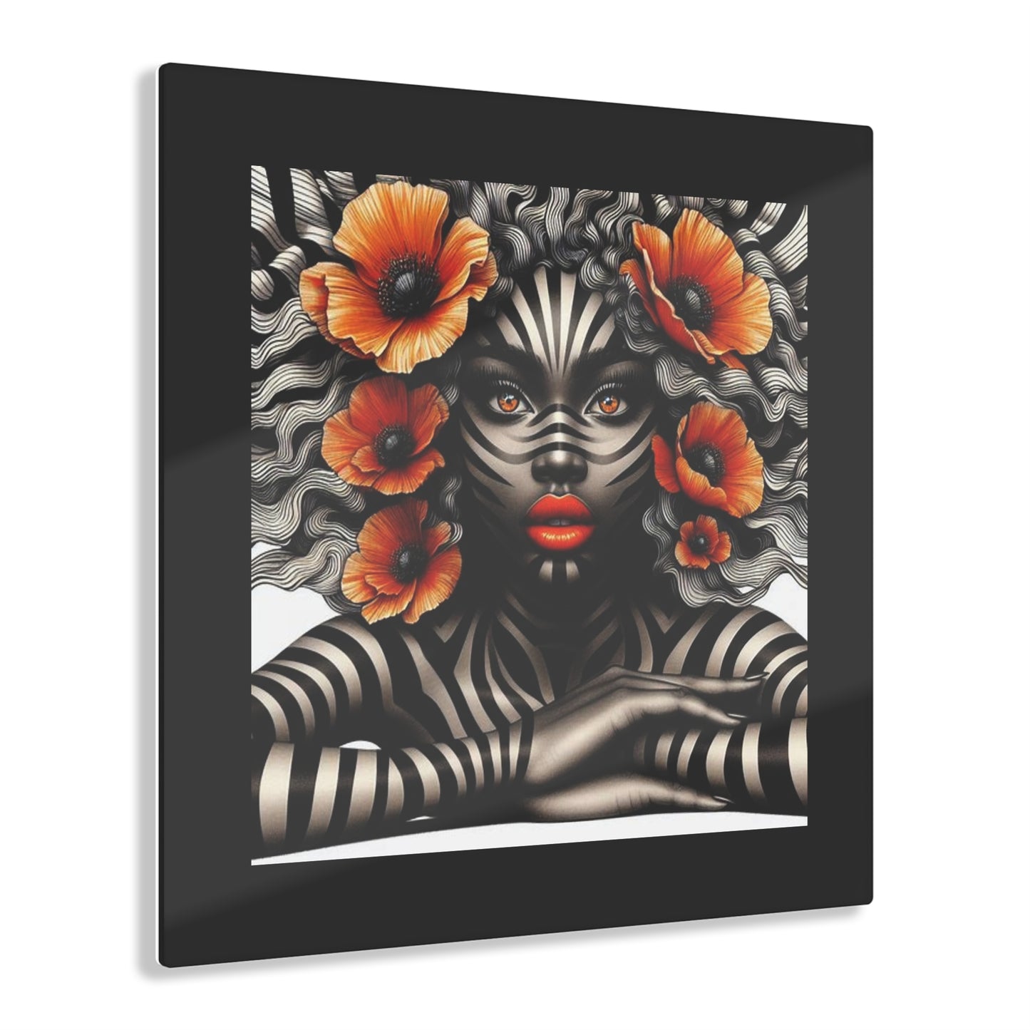 Zebra Fantasy Acrylic Prints #ZF24
