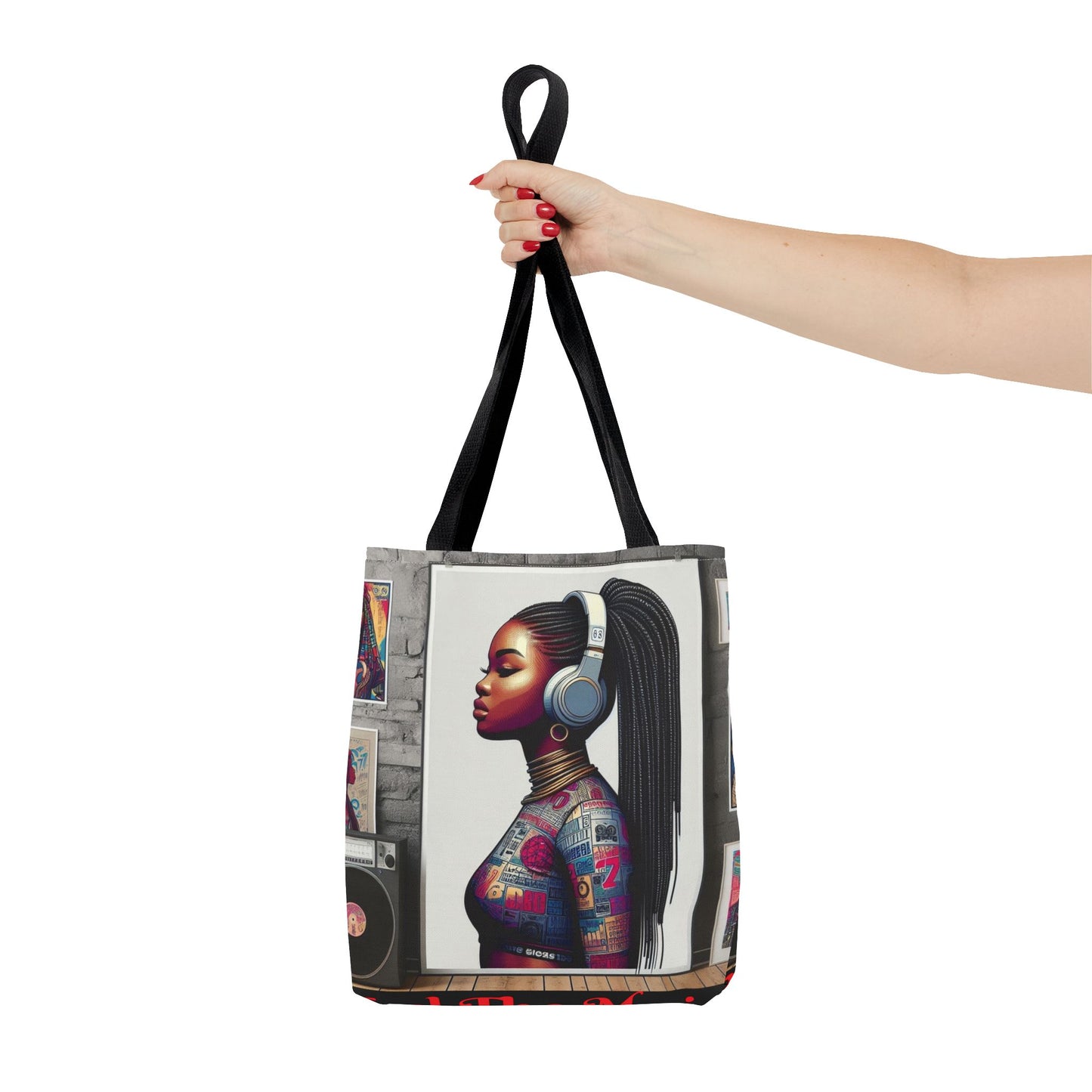 Feel The Music Tote Bag (AOP) #FM3