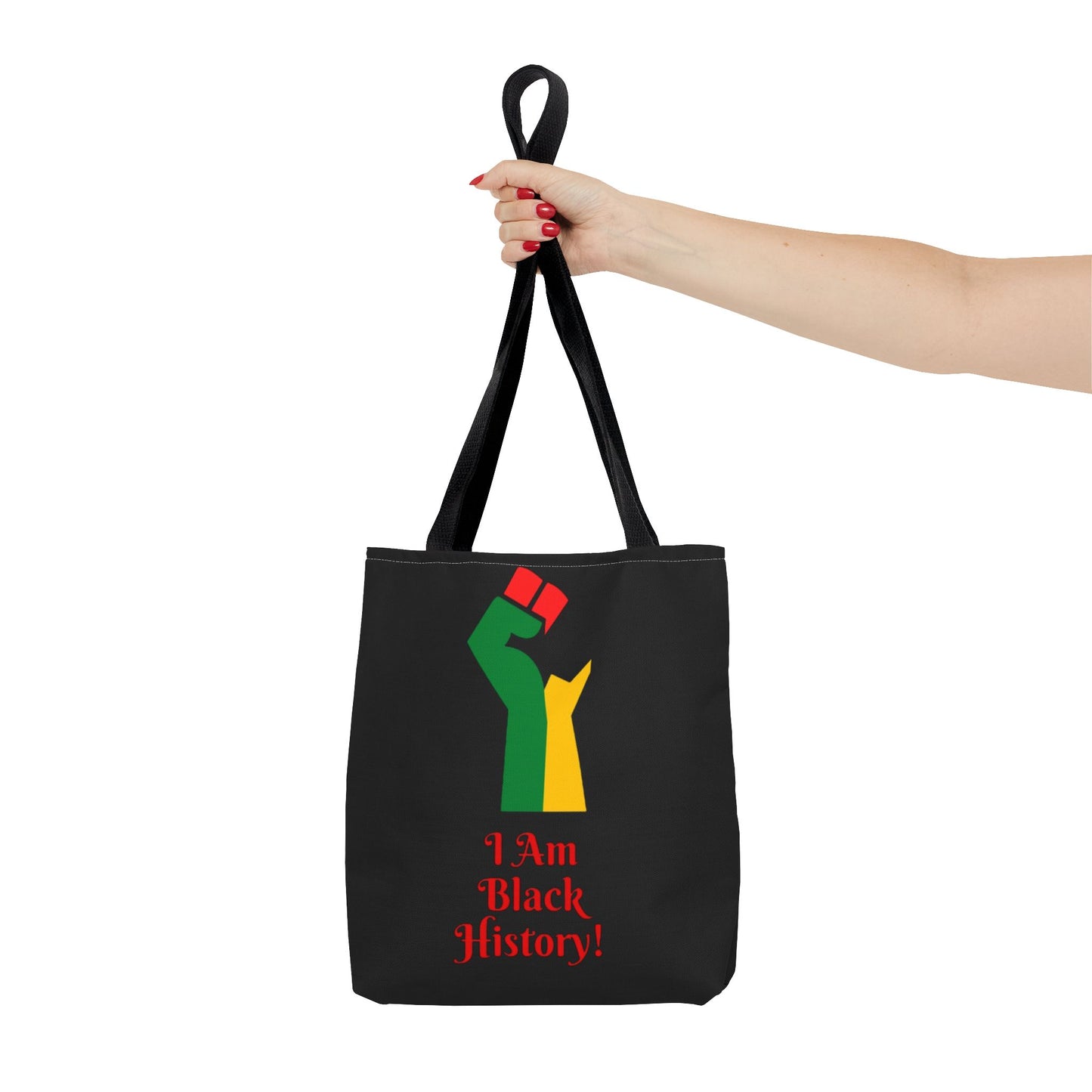 Empowering Black History Tote Bag - "I Am Black History!"