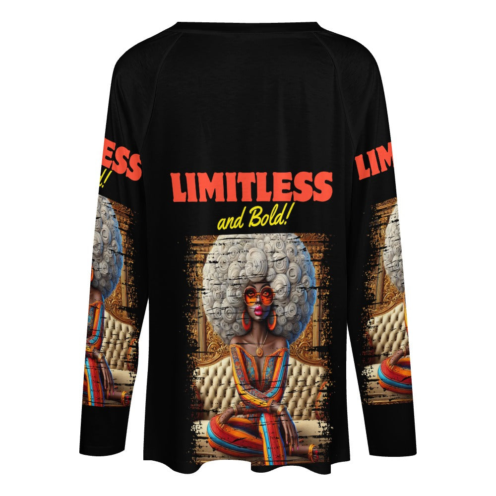 Women's Long sleeve loose tee