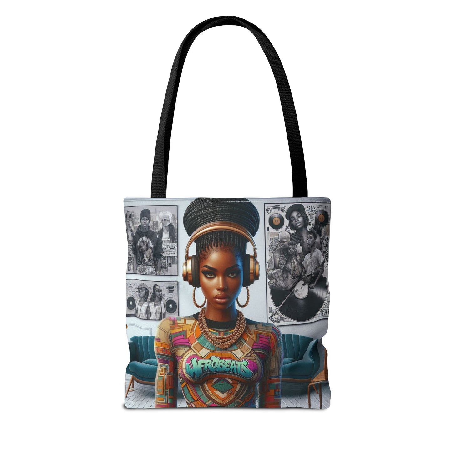 Feel The Music Tote Bag (AOP) #FM13