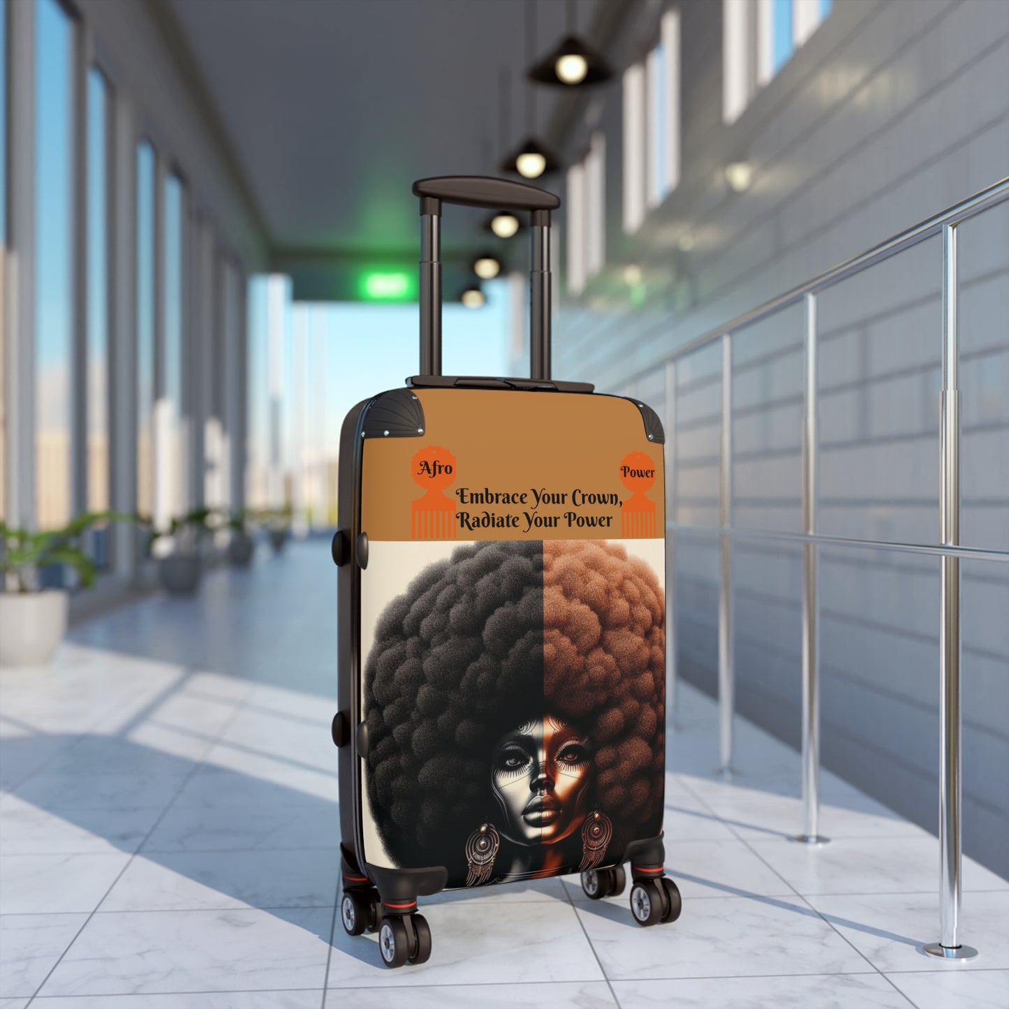 Afro Power Suitcases #AP10
