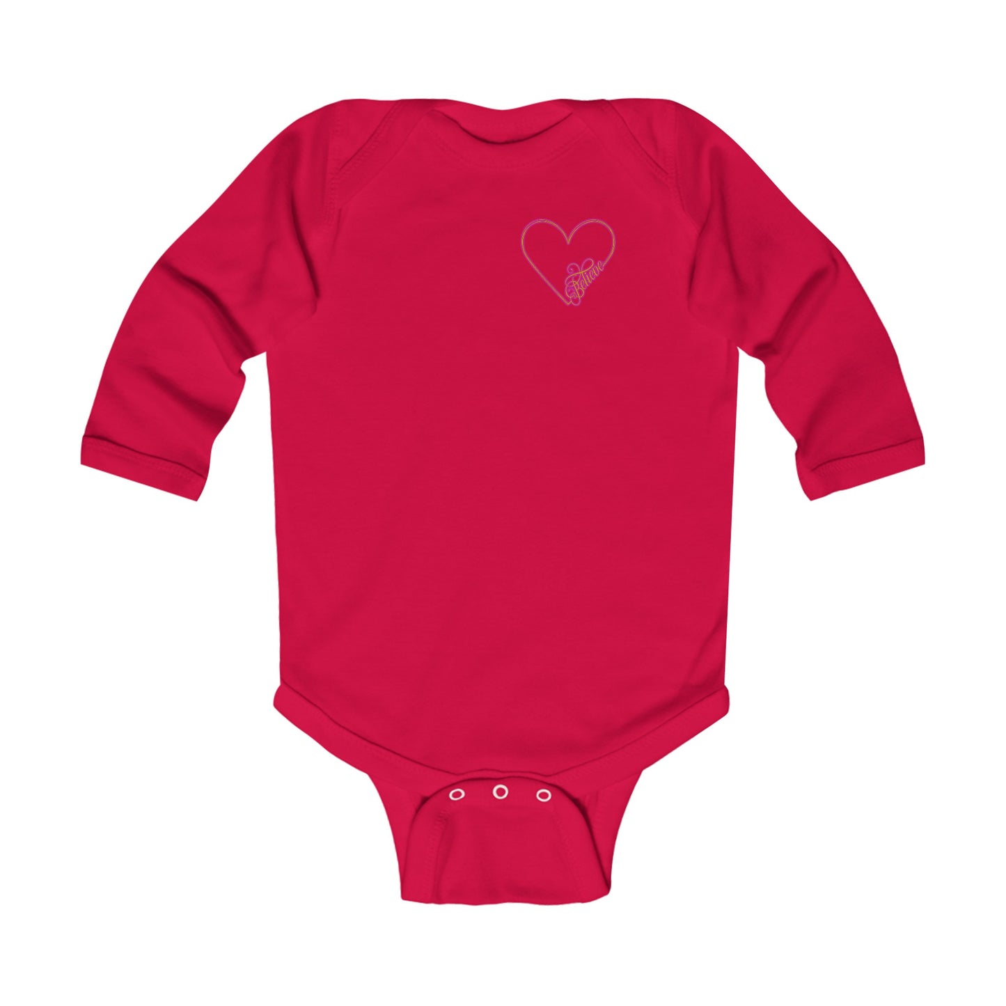 Believe Infant Long Sleeve Bodysuit #51IU