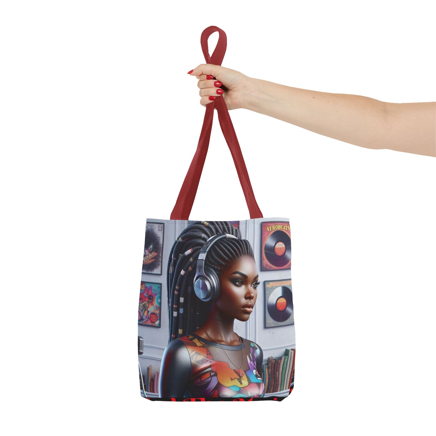 Feel The Music Tote Bag (AOP) #FM16