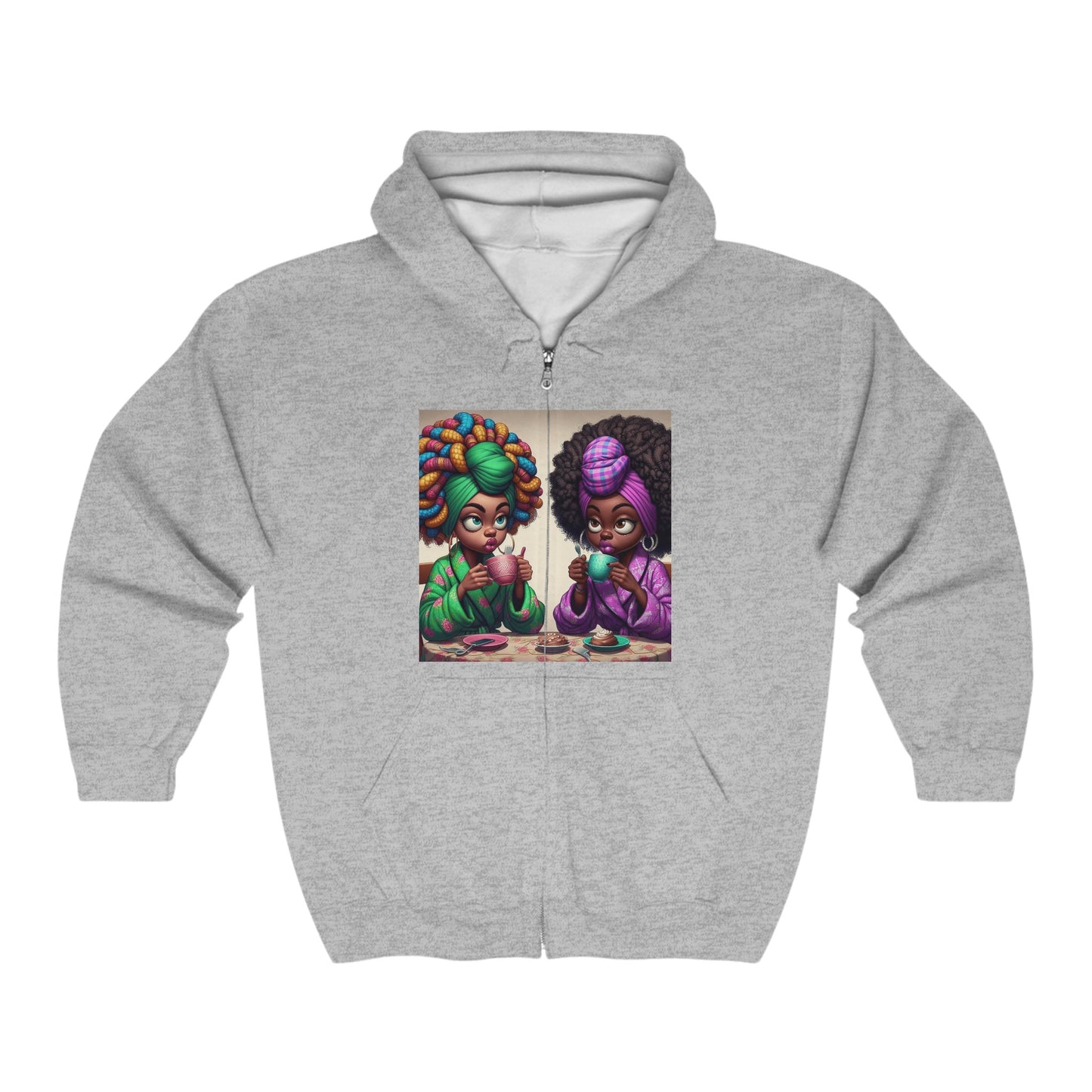 Monday Vibes Unisex Heavy Blend™ Full Zip Hooded Sweatshirt #MV6