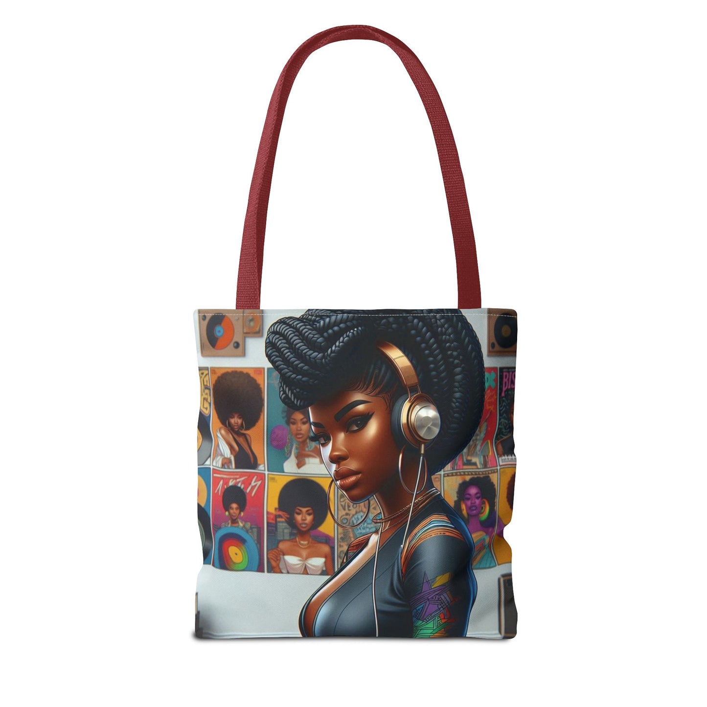 Feel The Music Tote Bag (AOP) #FM8