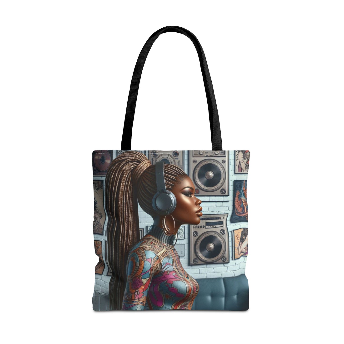 Feel The Music Tote Bag (AOP) #FM19