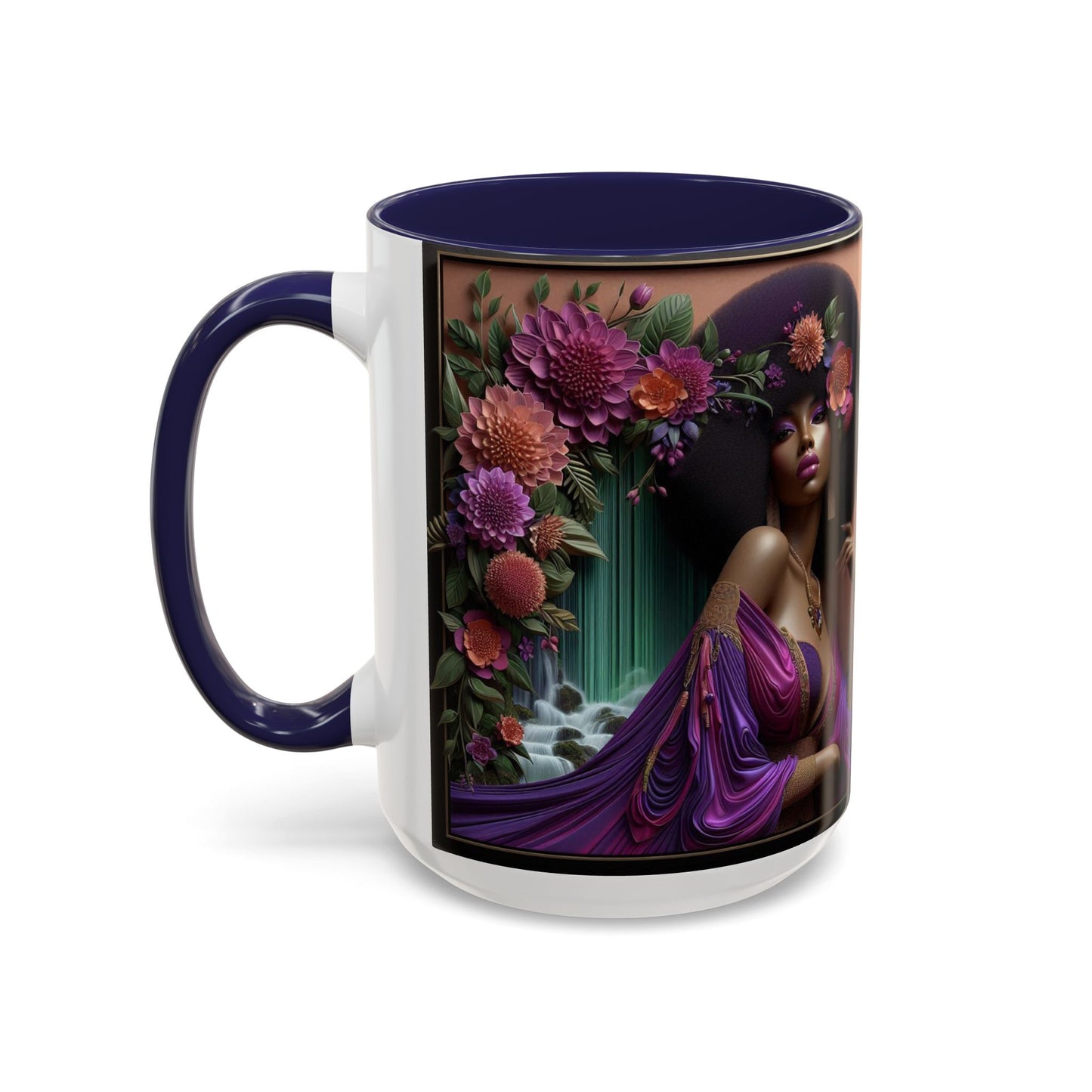 Afrocentric Accent Coffee Mug (11, 15oz) #AACM7