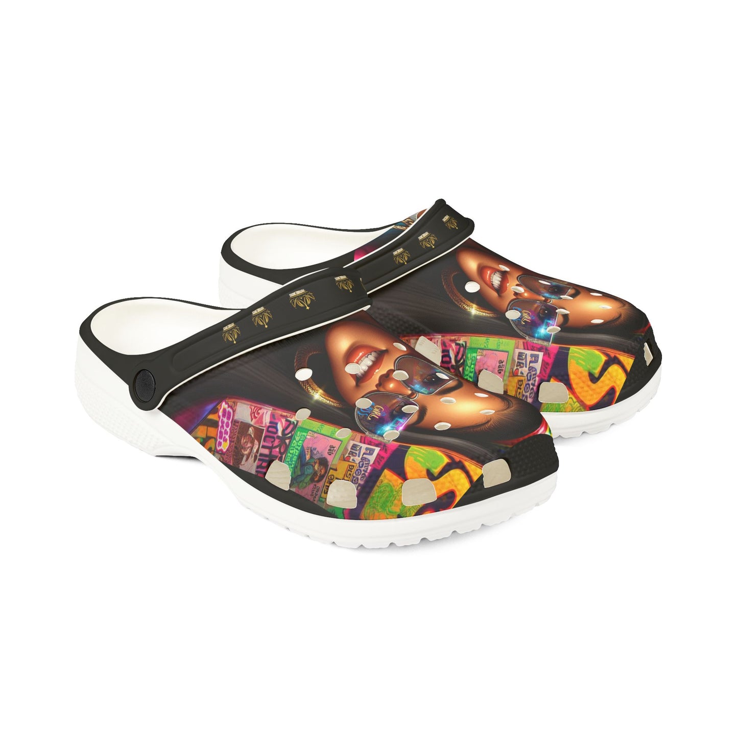 Future Boss EVA Foam Rubber Shoes (AOP) #45U