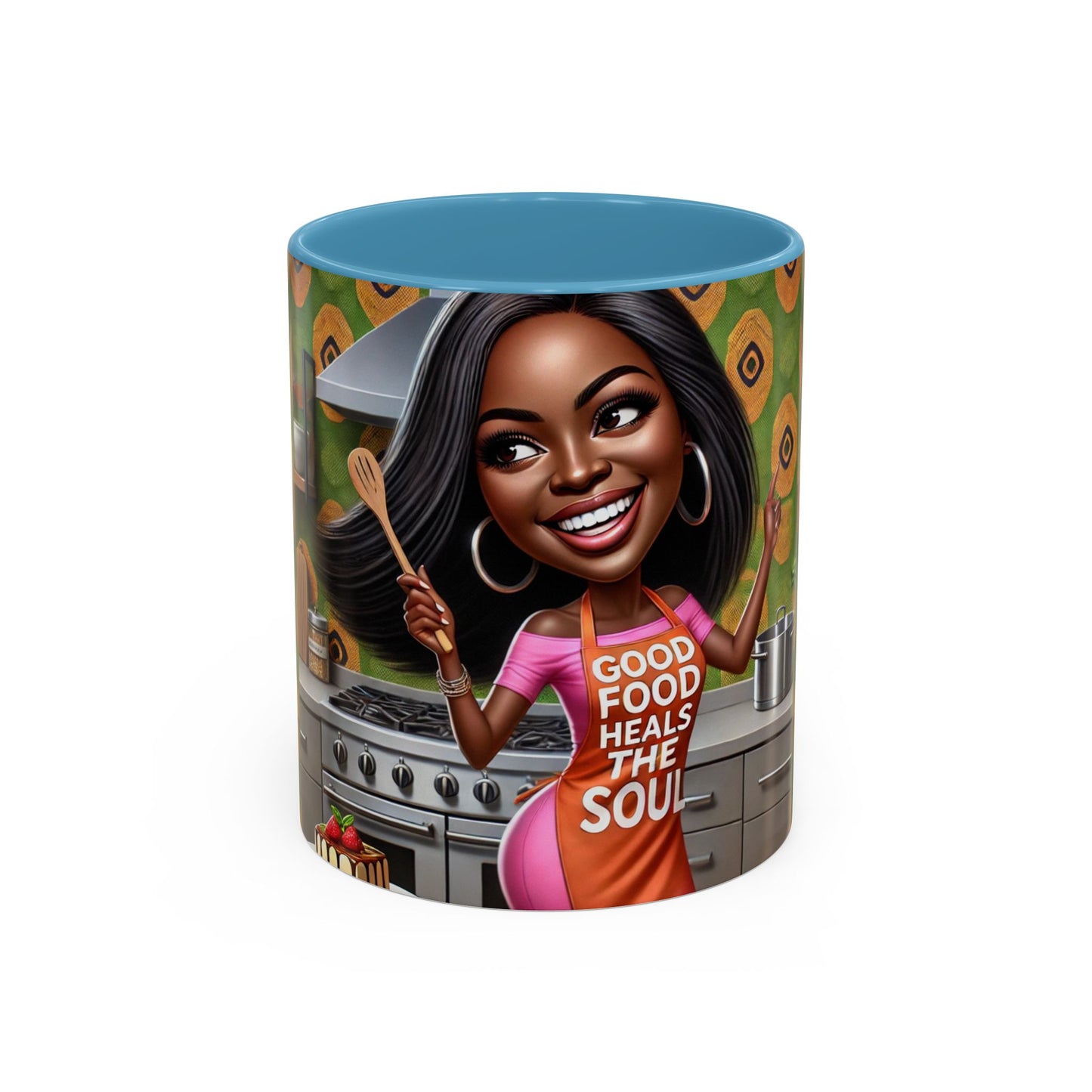 Soulful Bites and Kitchen Delights Accent Coffee Mug (11, 15oz) #SBKD1