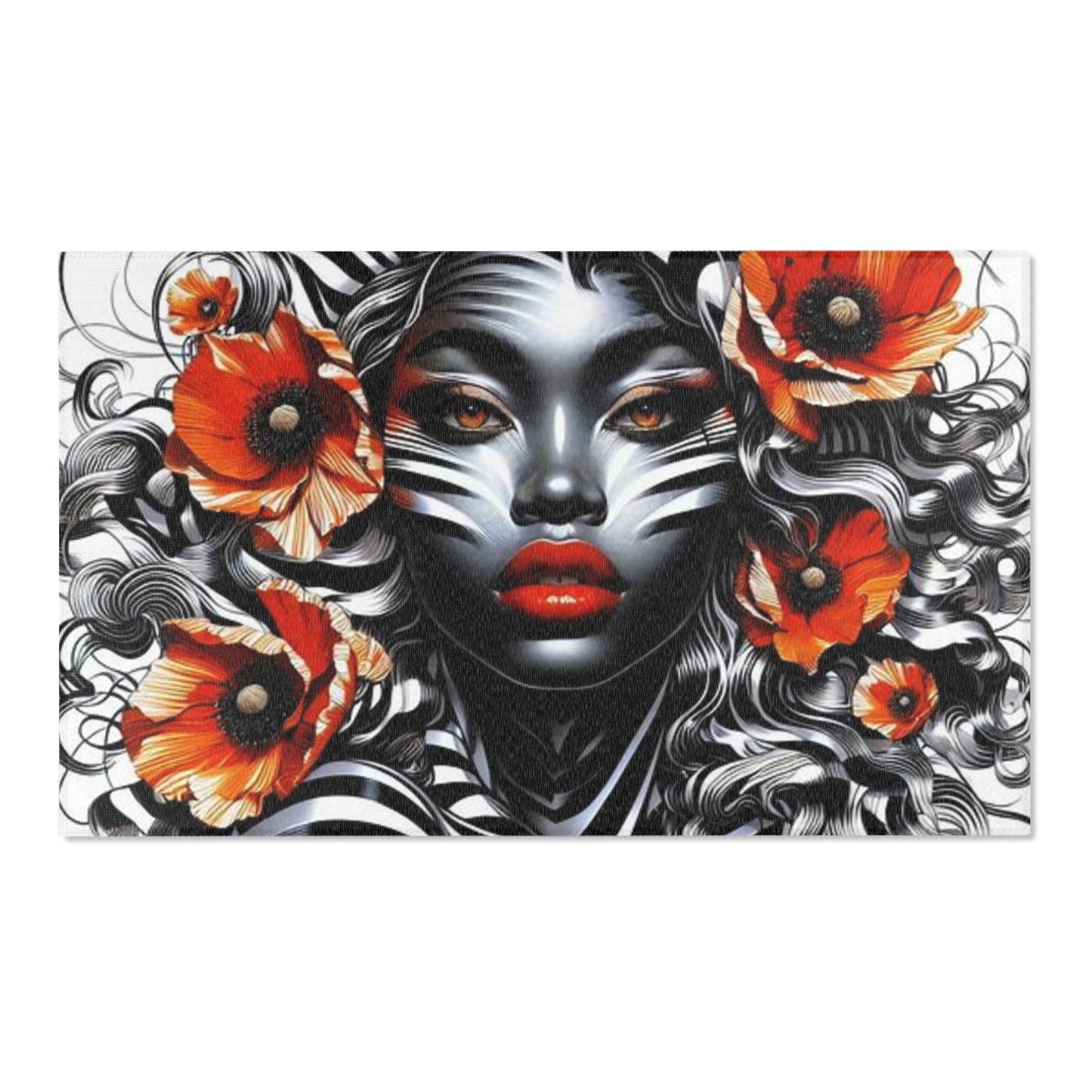 Zebra Fantasy Area Rugs #ZF32