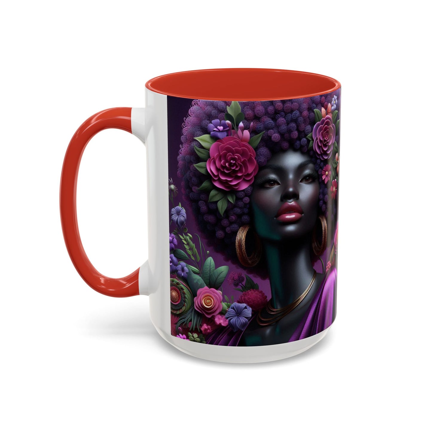 Afrocentric Accent Coffee Mug (11, 15oz) #AACM8