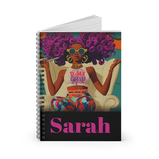 Empowerment Spiral Notebook, Motivational Journal, Self-Love Gift, Self-Care,