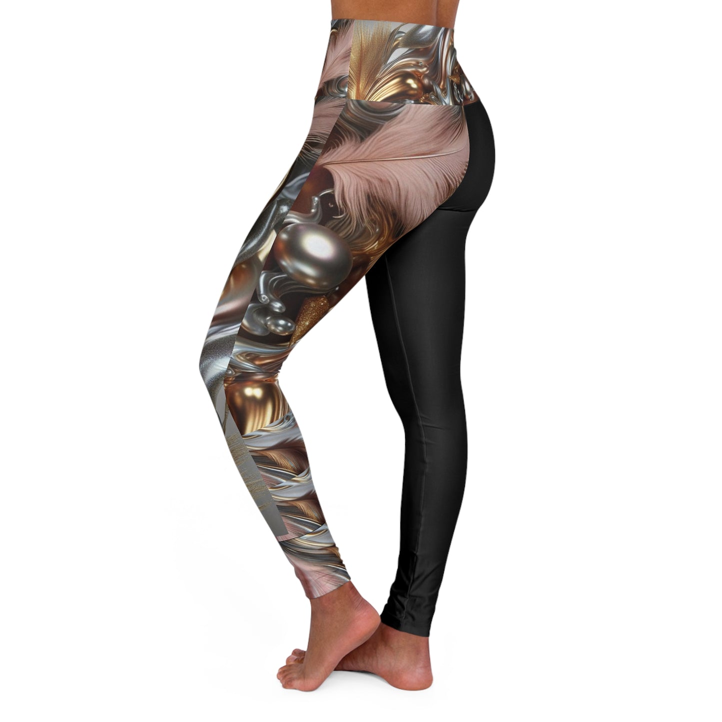 Ethereal High Waisted Yoga Leggings (AOP) #EC3
