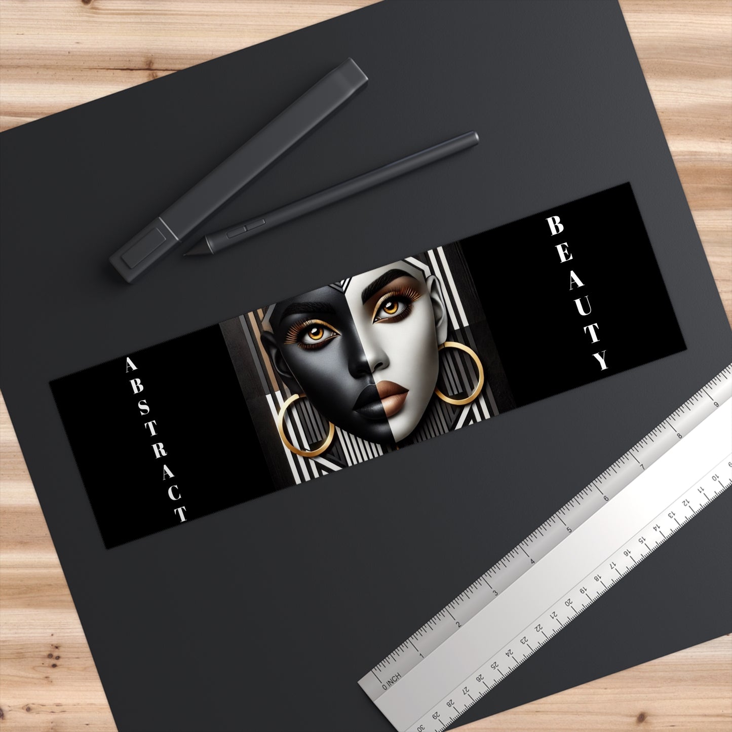 Abstract Beauty Bumper Stickers #AB1
