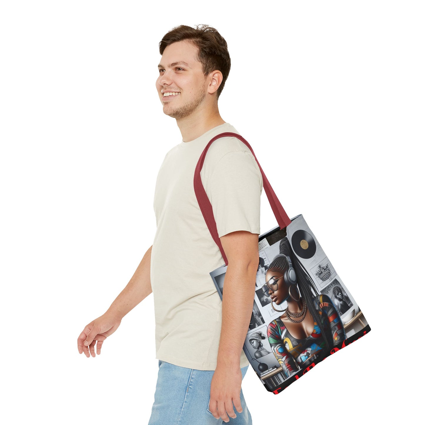 Feel The Music Tote Bag (AOP) #FM14