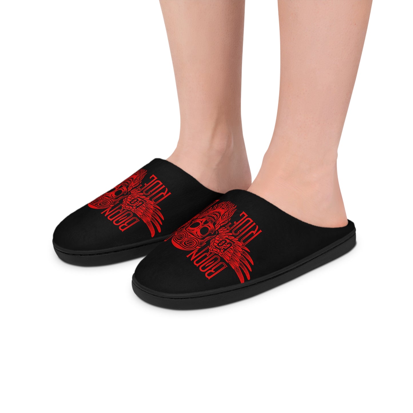 Born To Ride Men's Indoor Slippers #13M