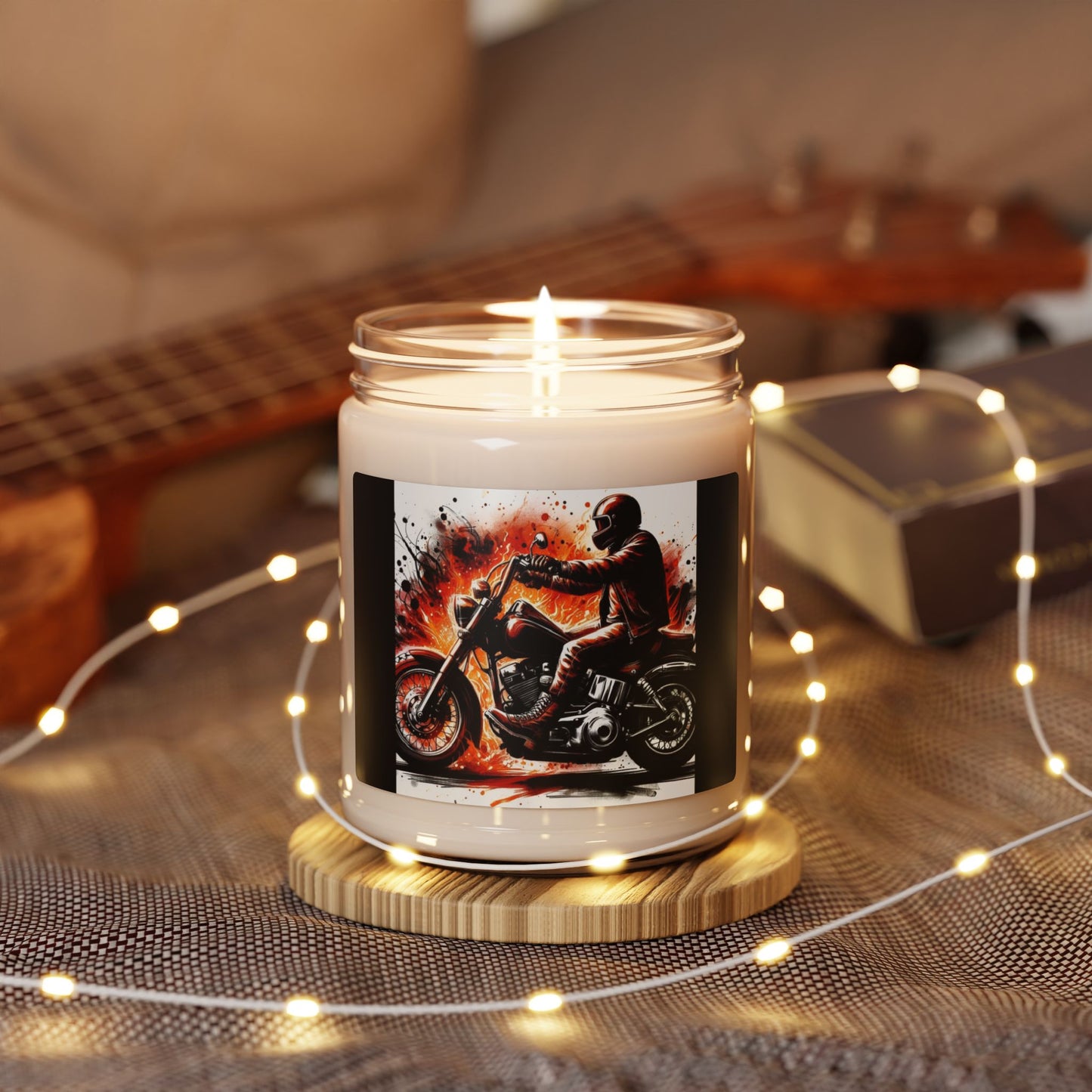 Born To Ride Scented Soy Candle, 9oz #13M