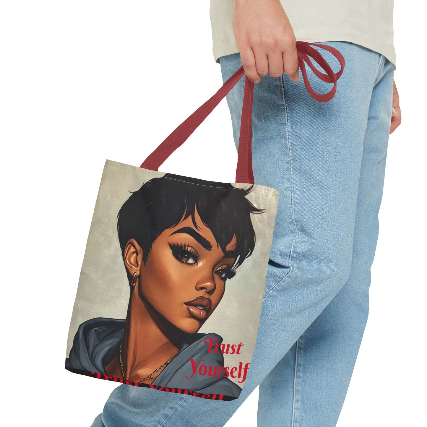 Trust Yourself Tote Bag (AOP) #T10