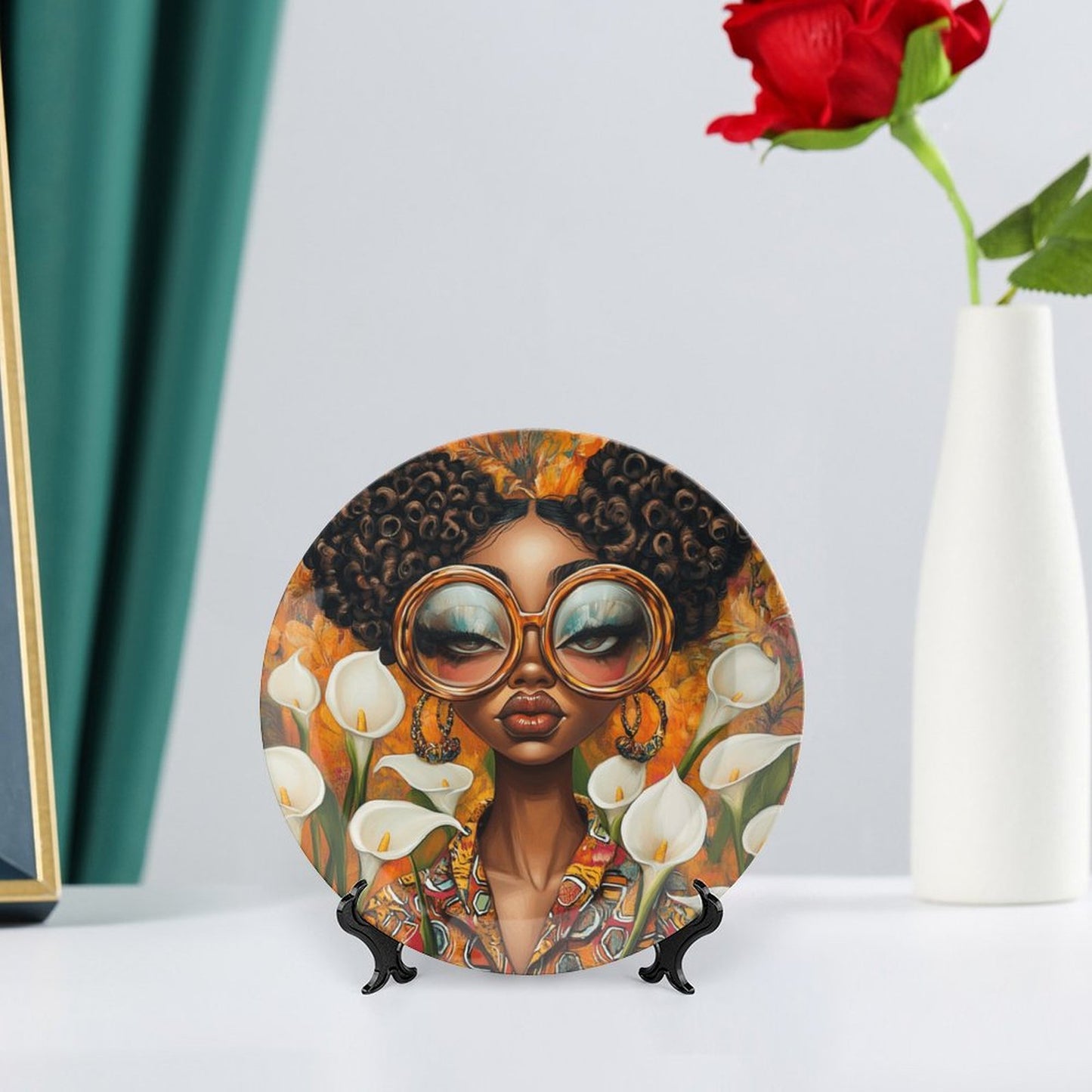 Bone China Decorative Plate