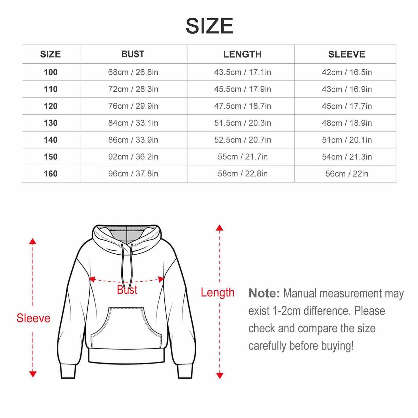 Children's sweater set Children's Hoodie Set