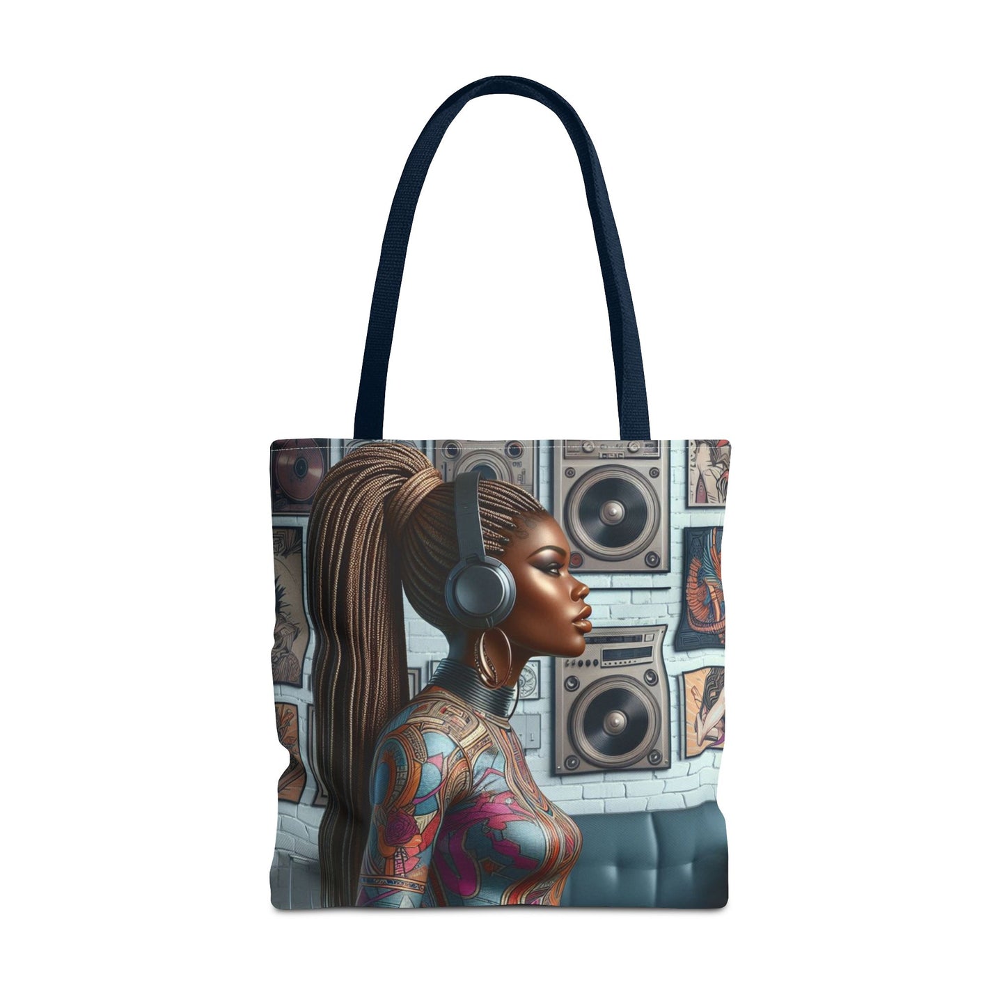 Feel The Music Tote Bag (AOP) #FM19