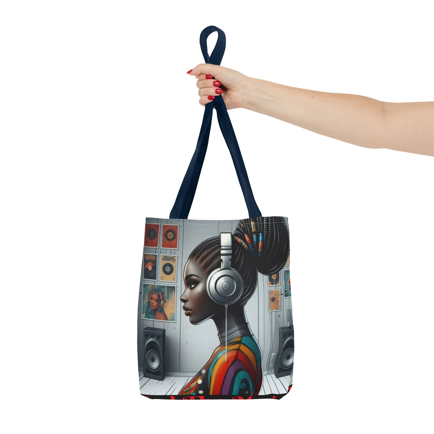 Feel The Music Tote Bag (AOP) #FM4