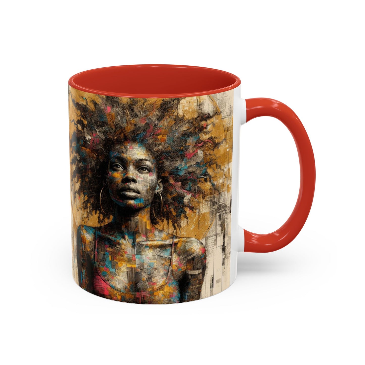 Afrocentric Accent Coffee Mug (11, 15oz) #AACM1