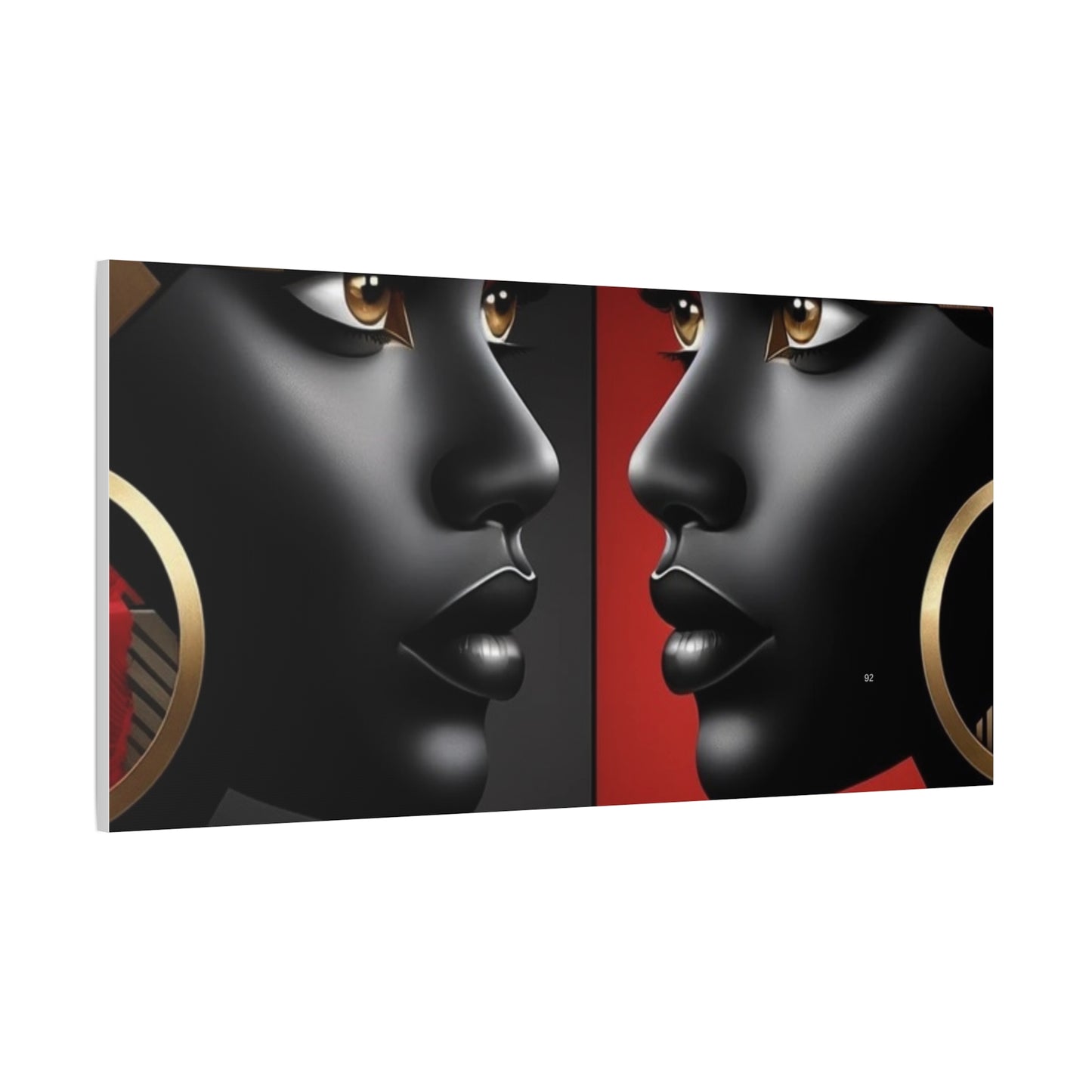 Dual Faced Matte Canvas, Stretched, 1.25" #DF1