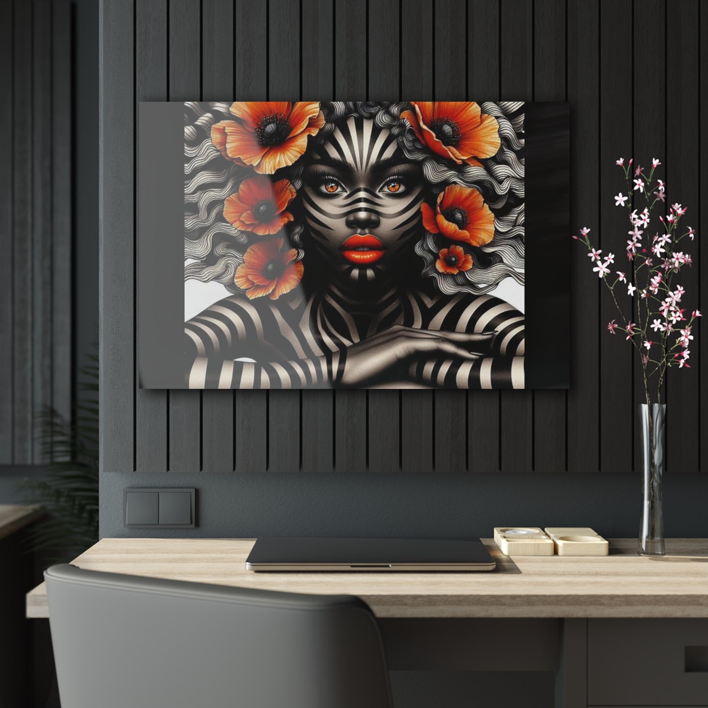 Zebra Fantasy Acrylic Prints #ZF24