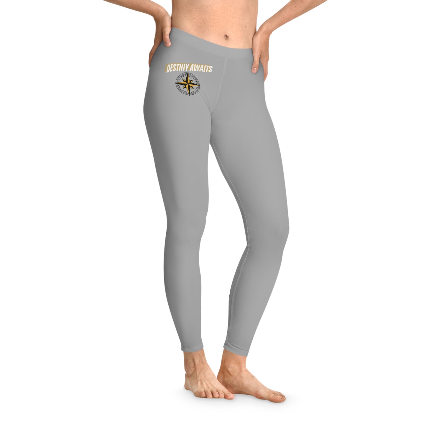 Destined For Greatness Stretchy Leggings (AOP) #D.10
