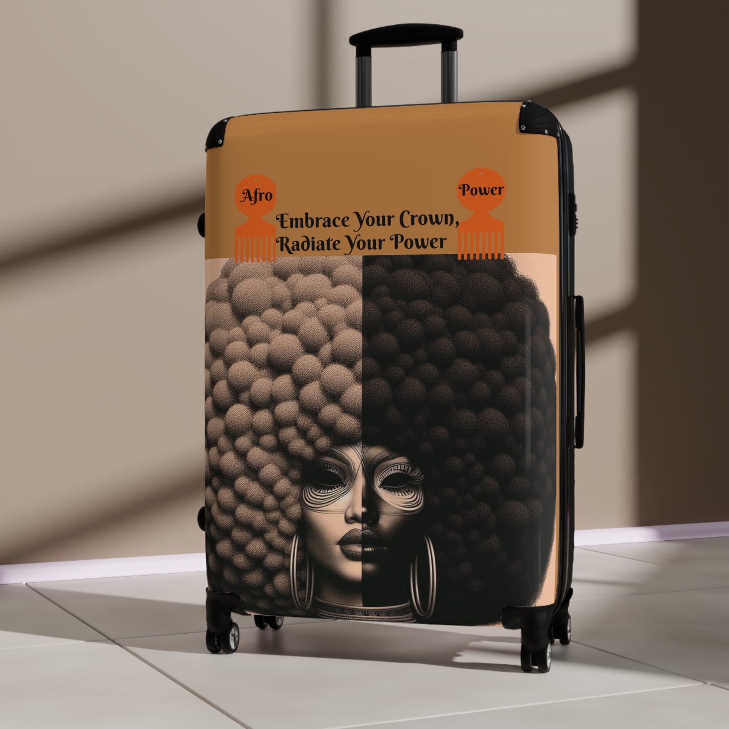Afro Power Suitcases #AP3