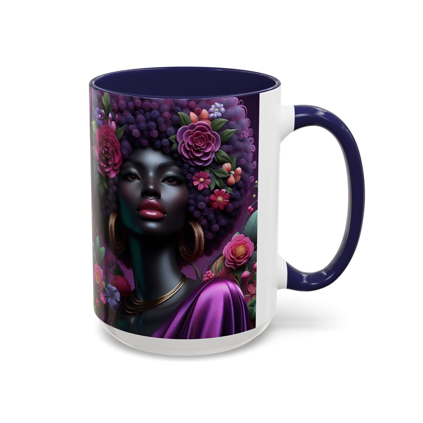 Afrocentric Accent Coffee Mug (11, 15oz) #AACM8