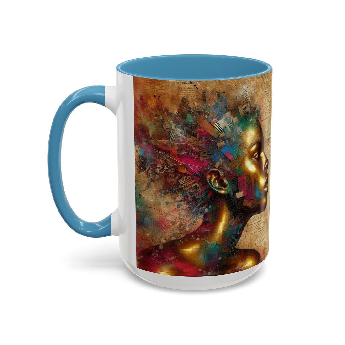 Afrocentric Accent Coffee Mug (11, 15oz) #AACM4