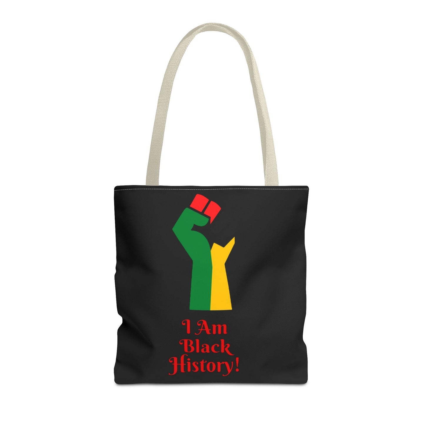 Empowering Black History Tote Bag - "I Am Black History!"